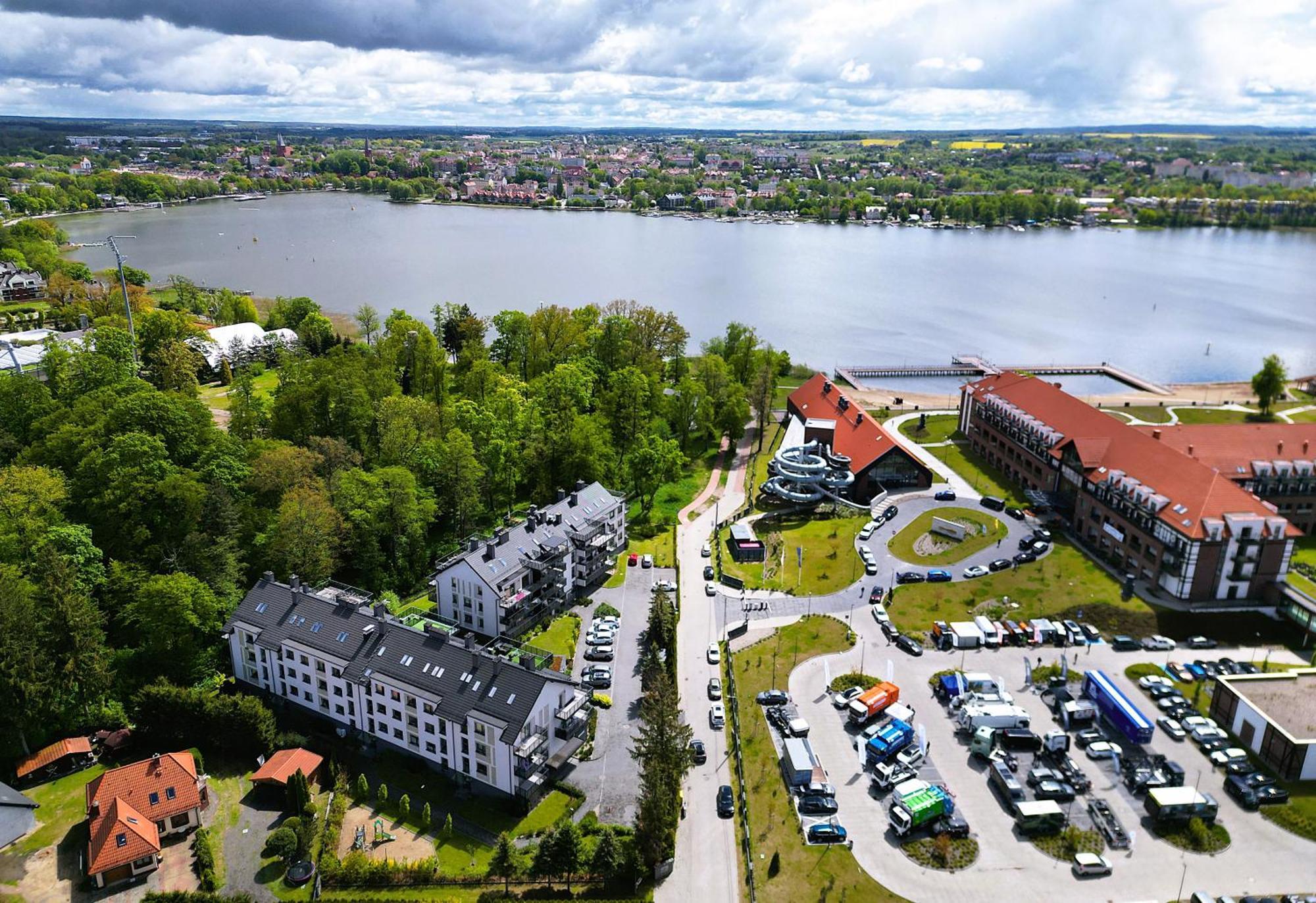 Lake Apart Ostroda - Widok, Przy Plazy, Aquapark, Parking Podziemny, Winda, Netflix Exterior foto